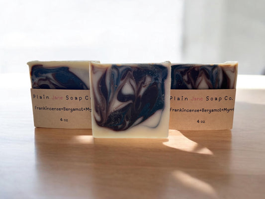 Frankincense + Bergamot + Myrrh Soap Bar