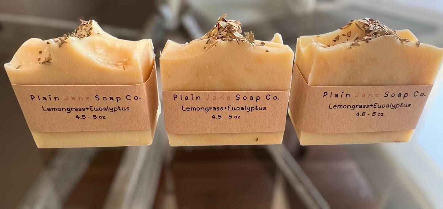 Lemon Grass and Eucalyptus soap
